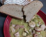 A picture of step 6 of Dutch Pea Soup.