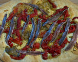 Foto del paso 4 de la receta: Coca de escalivada y anchoas