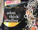 A picture of step 3 of Pork with Black Bean Stir-fry with Udon thick noodles.