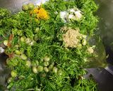 A picture of step 4 of Shepu kadhi.