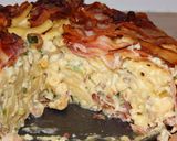 Baconos makaróni torta recept fázis 11 fotója