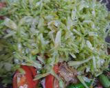Foto langkah ke 11 dari resep Tumis Bunga Pepaya Pete Rebon | Pahitnya Pas!.