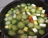 Foto langkah ke 5 dari resep Sayur oyong bersama teman"nya 😁.