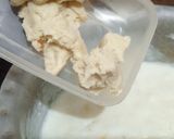 A picture of step 2 of Khoya kheer.