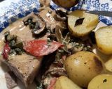 Foto del paso 2 de la receta: Churrascos de cerdo al verdeo con portobellos y papas