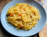 Foto langkah ke 5 dari resep Tumis Pepaya Saus Tiram.