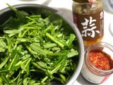 剁椒蒜味腐乳空心菜/水油炒三分鐘料理