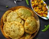 A picture of step 9 of Green Peas kachuri (Koraishutir kochuri).