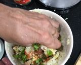 รูปขั้นตอนการทำที่ 6 ของ Tortilla ใส่มันฝรั่งแบบอินเดีย