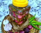 عکس مرحله 11 از دستور ترشی لوبیا سبز و پیاز solmaz