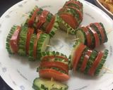 Foto del paso 2 de la receta: Ensalada de pepino y jamon