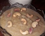 A picture of step 9 of Suji ka halwa.