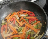 Foto del paso 9 de la receta: Arroz vegetariano frito al estilo cantonés