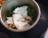 A picture of step 3 of Kerala style chicken biryani.