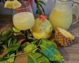 Une image de l'étape 7 de Jus cédrat 🍈ananas🥭🍋 miel cannelle 🍯.