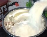 A picture of step 2 of Hershey's Chocolate Mousse.