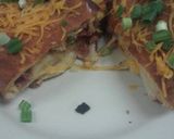 A picture of step 10 of Zach's home made calzone.