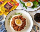 Foto langkah ke 11 dari resep Nasi Bakmoy.
