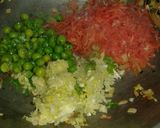 A picture of step 4 of Muglai parantha.