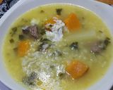 Foto del paso 5 de la receta: Sopa de carne con brócoli y arroz