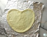 造型雙色義式薄脆披薩pizza 心型披薩的食譜步驟1照片