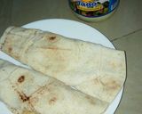 A picture of step 6 of Chicken wraps.