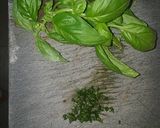 Foto del paso 4 de la receta: Spaghetti pesto roso panna