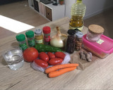 Foto del paso 1 de la receta: Pollo mozárabe con arroz