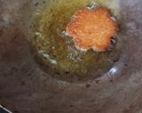 A picture of step 3 of Shahi Tukda (Flower shaped).