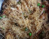 A picture of step 3 of Vermicelli upma.