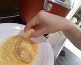 A picture of step 2 of Chicken Katsu 鳥勝.
