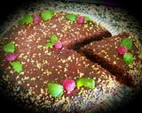 Une image de l'étape 4 de La tarte aux chocolat,framboise.
