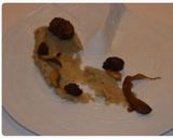 Foto del paso 4 de la receta: Bacalao confitado sobre puré de castañas y setas