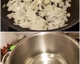 Foto del paso 1 de la receta: Tortelloni con salsa blanca de Queso, Setas, Nueces y Espinacas