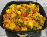 A picture of step 6 of Paneer Tikka Masala.