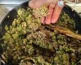 Foto del paso 4 de la receta Berenjenas rellenas de brócoli y champiño