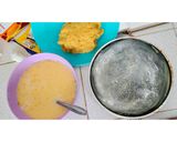 Foto langkah ke 2 dari resep Pie susu teflon.