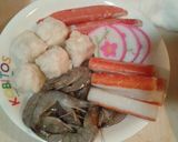 Foto langkah ke 3 dari resep Kwetiau Kuah Seafood #PR_asianfood.
