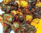 Foto langkah ke 3 dari resep Ati ampela goreng balado.