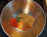 A picture of step 2 of Raw banana fry.