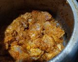 A picture of step 4 of Palak Chicken.