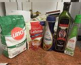 Foto del paso 1 de la receta: Pan amasado vegano con aceite de oliva y stevia