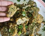 A picture of step 8 of Palak ke patre.