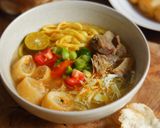 Foto langkah ke 4 dari resep Soto Mie Bogor.