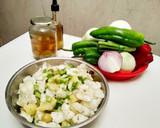 Foto del paso 6 de la receta: Vinagreta de patata y bacalao