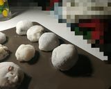 A picture of step 1 of Mochi 餅.