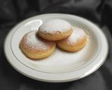 Foto langkah ke 12 dari resep Donut tanpa telur metode sponge & dough.