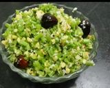 A picture of step 4 of Spinach stem poriyal.