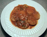Foto del paso 19 de la receta: Cazuela de salmonetes con patatas en salsa de azafrán
