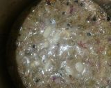 A picture of step 1 of Thandai syrup.